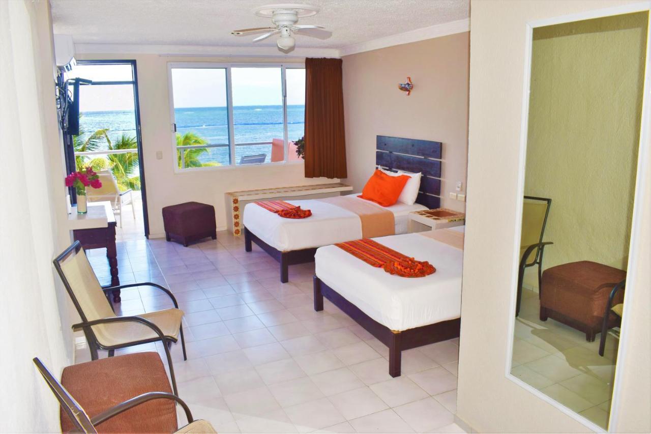 Hacienda Morelos Beachfront Hotel Puerto Morelos Dış mekan fotoğraf