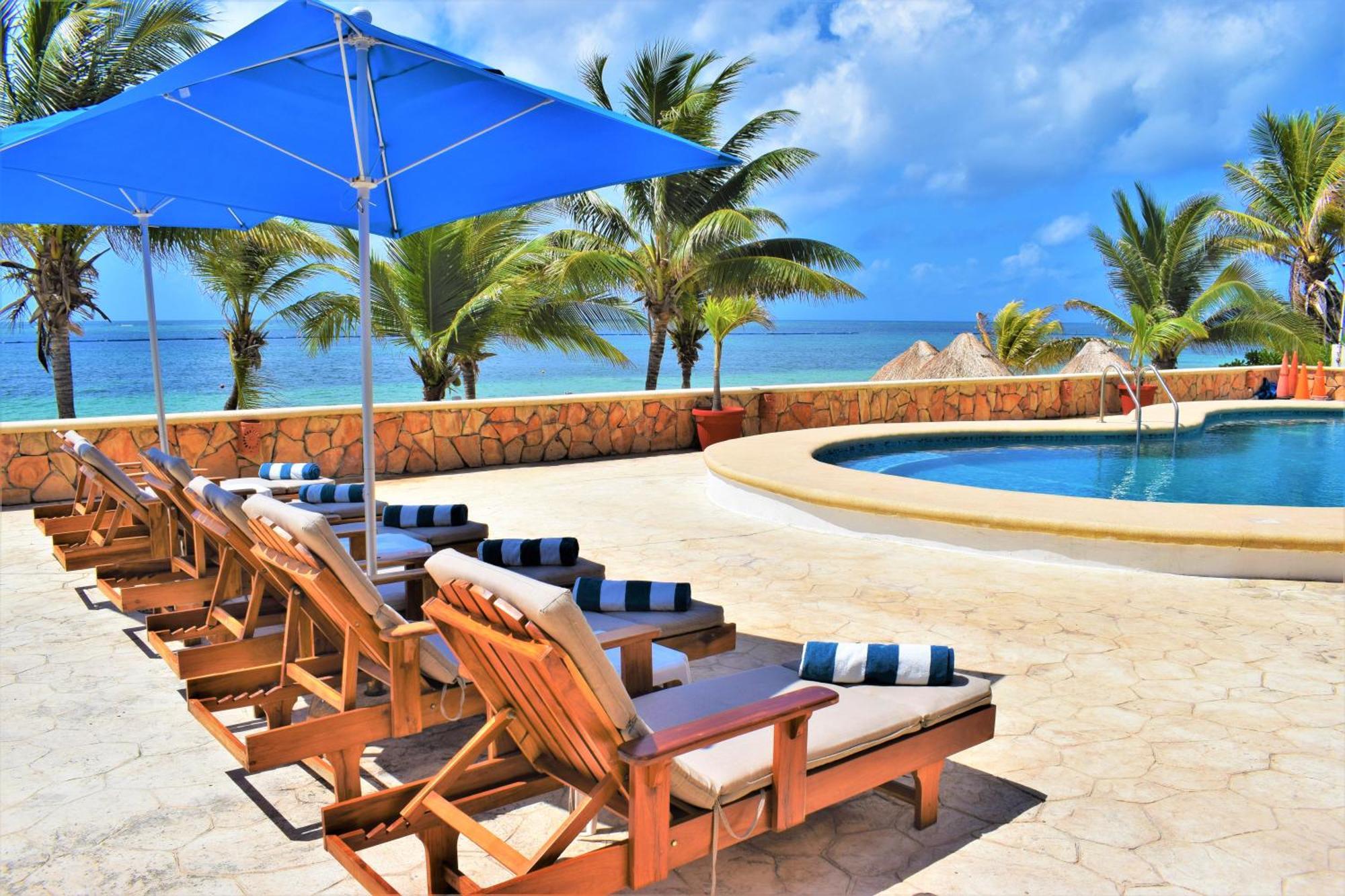 Hacienda Morelos Beachfront Hotel Puerto Morelos Dış mekan fotoğraf