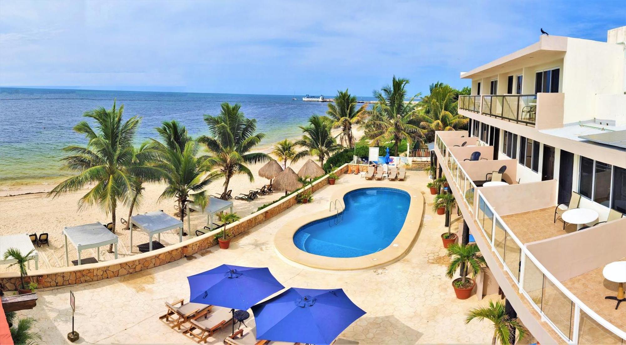 Hacienda Morelos Beachfront Hotel Puerto Morelos Dış mekan fotoğraf