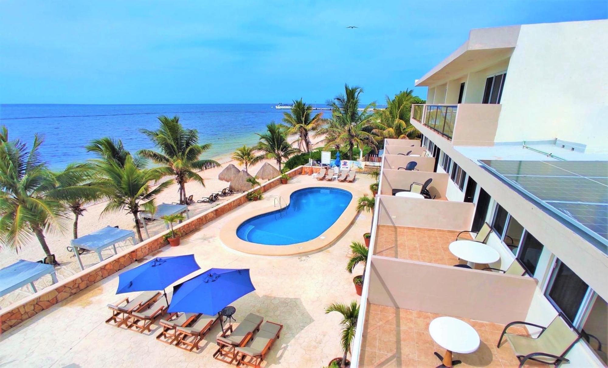 Hacienda Morelos Beachfront Hotel Puerto Morelos Dış mekan fotoğraf